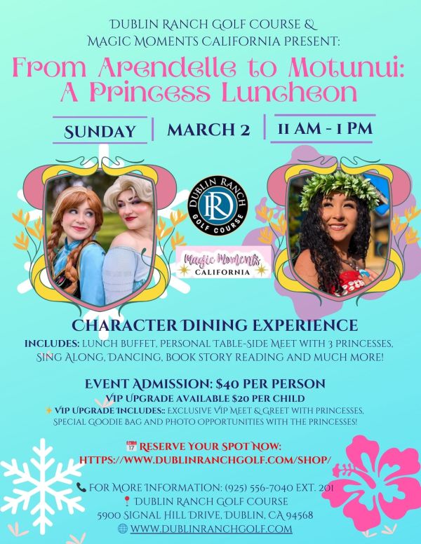 SOLD OUT EVENT - From Arendelle to Motunui: A Princess Luncheon Event